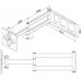 Крепеж ARM-50-SEA LCD Monitor/PPC WALL ARM,VES compliant,Loading capacity up to 50Kg