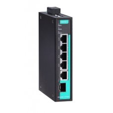 Коммутатор EDS-G205-1GTXSFP-T Unmanaged full Gigabit Ethernet switch with 4 10/100/1000BaseT(X) ports and 1 combo 10/100/1000BaseT(X) or 100/1000BaseS