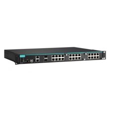 Коммутатор IKS-6726A-2GTXSFP-HV-HV-T Modular managed Ethernet switch with 8 10/100BaseT(X) ports, 2 10/100/1000BaseT(X) or 100/1000BaseSFP combo ports