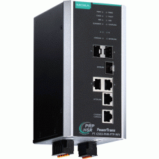 Коммутатор PT-G503-PHR-PTP-WV IEC 61850-3 and IEC 62439-3 full Gigabit managed redundancy box, with 3 10/100/1000BaseT(X) ports or 100/1000Base SFP po