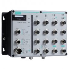 Коммутатор TN-5818A-2GTXBP-WV-CT-T Layer 3 Managed Ethernet switch with 16 10/100BaseT(X) ports and 2 10/100/1000BaseT(X) ports with M12 connectors, W