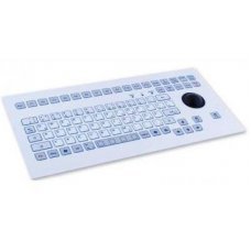 Клавиатура промышленная TKS-088c-TB38-MODUL-EP-USB-US/CYR (KS20245) панельная, русифицированная, 88 кнопок, трекбол 38мм, с защитой краёв