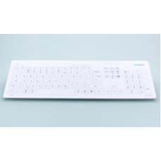 Клавиатура емкостная CK3-17 US international (KR21207) английская раскладка, настольная, поверхность - стекло Corning® Gorilla® Glass 2 (CK3SGC-2USI)