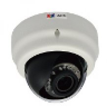 Видеокамера D64 1MP Indoor Dome with D/N, Adaptive IR, Vari-focal lens, f2.8-12mm/F1.4, H.264, 720p/30fps, DNR, MicroSDHC/MicroSDXC, PoE, IK09