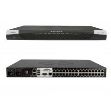 Переключатель KVM 32-port KVM-over-IP switch,8 remote users,1 local user,virtual media,dual power