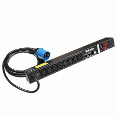 Устройство распределения электропитания PXE-1392 1PH, 230V, 32A, 16 outlets: 16 x IEC C13, plug: IEC 60309 32A, 7.4-7.7 kVA, 0U vertical PDU, Ethernet, RS485 serial, USBB, and environment sensor ports