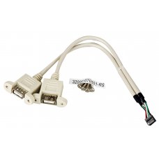 Кабель 19800-002300-200-RS LPT/RS-232 cable,L:24cm,for PCISA-PV series(Old Model:19800-002300-100-RS)