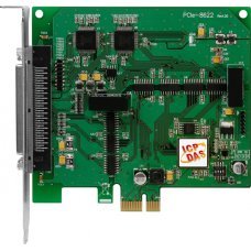 Модуль PCIe-8622 CR PCI Express, 200 kS/s, 16-bit, 16-channel Simultaneously Sampled Analog Input board with 2-channel 16-bit Analog Output and 12-cha