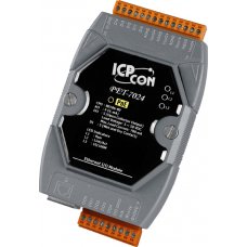 Модуль PET-7024 CR PoE Ethernet I/O Module with 4-channels AO, 5-channels DI and 5-channels DO (RoHS)