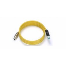 Кабель CBL-M12XMM8PRJ45-Y-200-IP67 2-meters M12-to-RJ45 Cat-5 UTP Ethernet cable with IP67-rated 8-pin male X-coded crimp type M12 connector