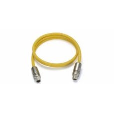 Кабель CBL-M12XMM8P-Y-100-IP67 1-meter M12-to-M12 Cat-5 UTP Ethernet cable with IP67-rated 8-pin male X-coded crimp type M12 connector