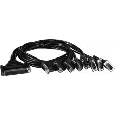 Кабель CA-9-6210 B-62 Male(D-sub) to 8-Port DB-9 Male(D-sub) cable 1.0M Cable for VXC & VEX series(180°)