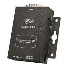 Модуль tDSM-712 CR Tiny Device Server with PoE and 1 RS-232 Port (Metal case , RoHS) Модуль tDSM-712 CR Tiny Device Server with PoE and 1 RS-232 Port (Metal case , RoHS)