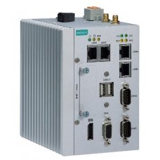 Компьютер MC-1121-E2-T x86 embedded computer with Intel Atom dual-core E3826 processor, 2 GB RAM, VGA, 2 USBs, 4 GigaLANs, 2 serial ports, 4 DIs, 4 DOs, 1 CFast socket, 1 SD slot, display port, 9 to 36 VDC power