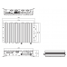 Компактный компьютер   VTC6210-VR4     (10V00621001X0)   Intel® Atom™ processor E3845 1.91GHz CPU, 2GB DDR3L SO-DIMM, VGA/DP output, 2 LAN, 1 x RS-232, 1 x RS-422/485, 8 x GPIO, 3 x USB, 12VDC output, 4-channel video input
