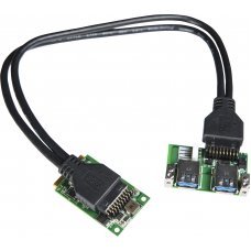 Модуль   MEC-USB-M002/UB0514 Mini-PCIe Module with 2x USB 3.0 Ports, 1x Universal Bracket (154 x 17 mm)