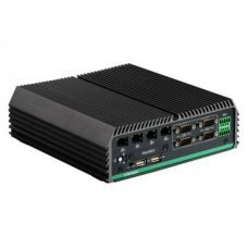 Малогабаритный компьютер   DE-1000P   Intel Atom E3845 Quad Core Power Efficient Fanless Computer with 4x PoE, 2x LANs