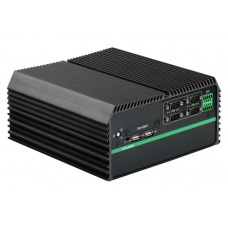 Малогабаритный компьютер   DE-1001   Intel Atom E3845 Quad Core Power Efficient Fanless Computer with 1x Expansion slot