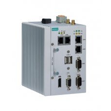 Компьютер MC-1121-E4-T-W7E x86 embedded computer with Intel Atom dual-core E3845 processor, 2 GB RAM, VGA, 2 USBs, 4 GigaLANs, 2 serial ports, 4 DIs, 4 DOs, 1 CFast socket, 1 SD slot, display port, 9 to 36 VDC power,32GB Cfast, WS7E