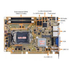 Плата  HPCIE-Q170      Half-size PICMG 1.3 CPU card supports LGA 1151 Intel® Xeon® E3, Core™ i3/Pentium®/Celeron® CPU with Intel® C236, ECC & non-ECC DDR4 SO-DIMM, VGA, iDP, Intel GbE, USB 3.0, mSATA, SATA, PCIe Mini, Intel® AMT and RoHS