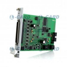 Модуль LTR34-4 ЦАП: 16 бит, 4 канала, до 500 килосэмплов/с, выходы 10В или 1В