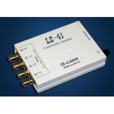 Модуль LE-41 Усилитель заряда, 4 канала, до 20 кГц