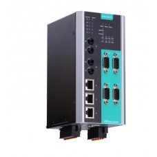 Асинхронный сервер NPort S9450I-2M-ST-WV-T 4-port Device Server, 3 Ethernet, 2 multi ST FO Managed Switch, 24/48VDC,10/100M, t: -40/85