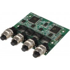 Модуль   CMI-M12LAN01/UB0910/CFM-PoE01   CMI Module with 4x M12 A Coded Connectors, Intel® I210-AT GbE LAN, 1x Universal Bracket [97 x 18 mm], 1x CFM Module with Power Ignition Sensing Control Function, Select 12V/24V