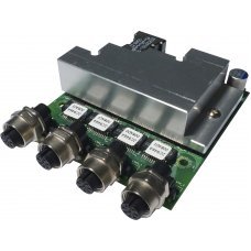 Модуль   CMI-M12LAN104/UB0710   CMI Module with M12 Connector, 4x Intel GbE LAN, 1x Universal Bracket  (82.5 x 19.5 mm)