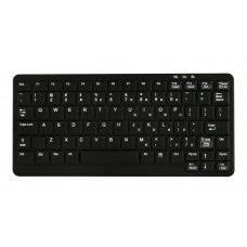 Клавиатура пылевлагозащищённая TKG-083-IP68-KGEH-BLACK-USB-US/CYR (KG25215)  настольная, русифицированная, полная защита IP68, 83 клавиши  (AK-C4110F-US-B/RU)