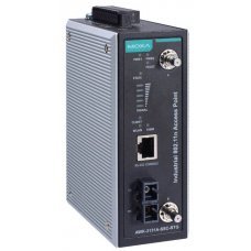 Беспроводной сетевой адаптер AWK-3131A-SSC-RTG-EU-T Rail Trackside In-door Single Radio, 802.11n Access Point/Client, M12/SC, EU band, IP30, t: -40/75