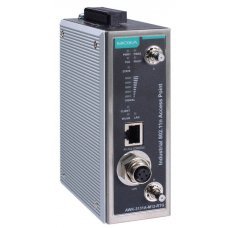 Беспроводной сетевой адаптер AWK-3131A-M12-RTG-EU-T Rail Onboard In-door Single Radio, 802.11n Access Point/Client, M12/QMA, EU band, IP30, t: -40/75