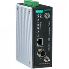 Беспроводной сетевой адаптер AWK-3131A-M12-RCC-EU-T Rail onboard, 802.11n Access Point, M12/QMA, EU band, t: -40/75