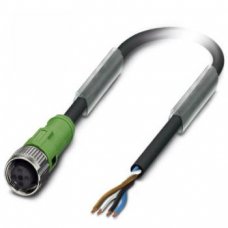 Кабель CBL-M12FF4POPEN-150 IP67 Phoenix Contact 4-pin female A-coded M12-Open power cable, 1.5 meter, IP67-rated