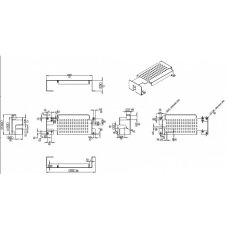 Крепление  FPM-3001G-ADKE      CHASSIS, Adapter bracket for FPM-3000 15