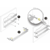 Крепеж   AFL3PK-08A      Panel Mount Kit for AFL3-08A / AFL3-W10A / AFL3-12A