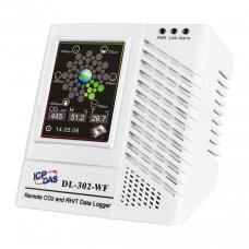 Регистратор данных DL-302-WF CR Remote CO2/Temperature/Humidity/Dew Point Data Logger with Ethernet/RS-485/Wi-Fi Interfaces and PoE (RoHS)