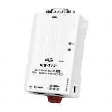 Преобразователь tGW-712i CR  Tiny Modbus/TCP to RTU/ASCII Gateway with PoE and 1 Isolated RS-232 Port (RoHS)