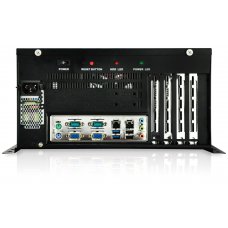 Корпус  ECA-200      DeskTop/Wall-Mount Industrial Chassis, Support Micro-ATX Motherboard, Support 1U ATX Power Supply, Black, RoHS