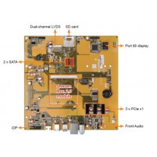 Плата  iQ7-DB-MATX      Base Board for QsevenR Rev. 2.0 module