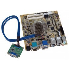Плата KINO-DBT-N28071      Mini-ITX SBC supports IntelR CeleronR Dual-Core Processor N2807(4.3W), VGA/DVI/iDP, Dual RealtekR PCIe GbE, USB 3.0, SATA, HD Audio, RoHS