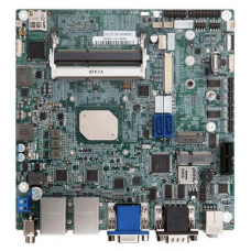 Плата KINO-DAL-J2    Mini-ITX SBC supports Intel® 14nm quad-core Celeron® J3455 2.3GHz on-board SoC with HDMI/LVDS/VGA, Dual PCIe GbE, USB 3.0, PCIe Mini, M.2, SATA 6Gb/s, COM, Audio and RoHS